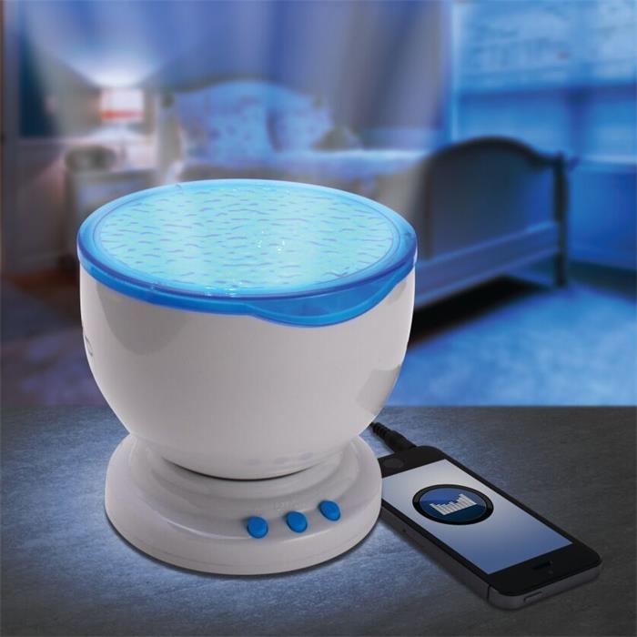 30039 ocean wave projection light with speaker