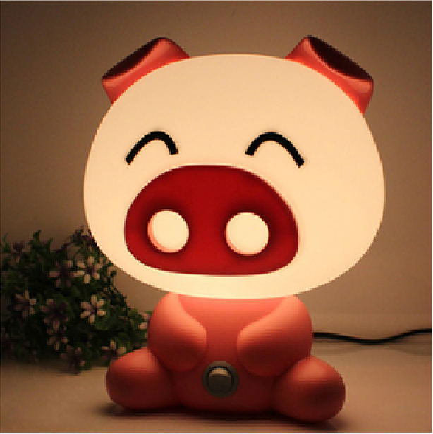 30044 piggy table night lamp