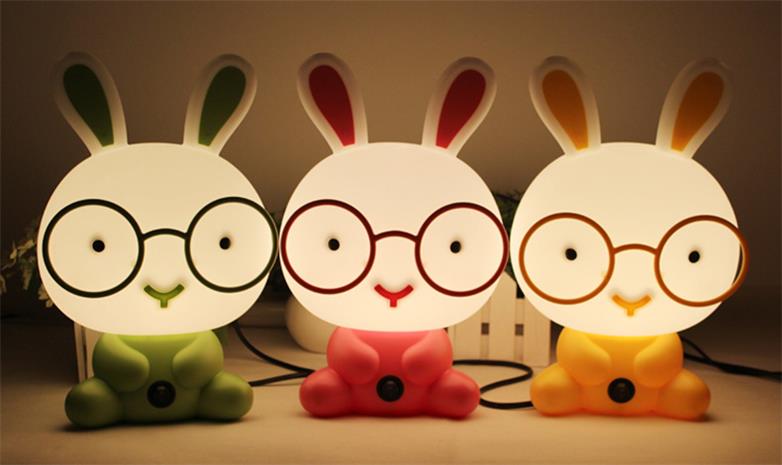 30049 bunny table night lamp