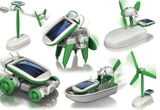 35024 6 in 1 solar energy robot kit