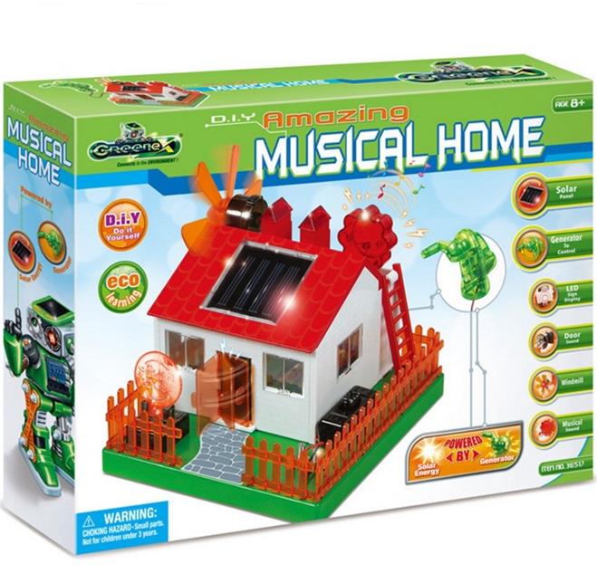 35032 DIY amazing solar musical home