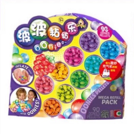 31016 magical inflatable and stick bubble DIY combination mega refill pack