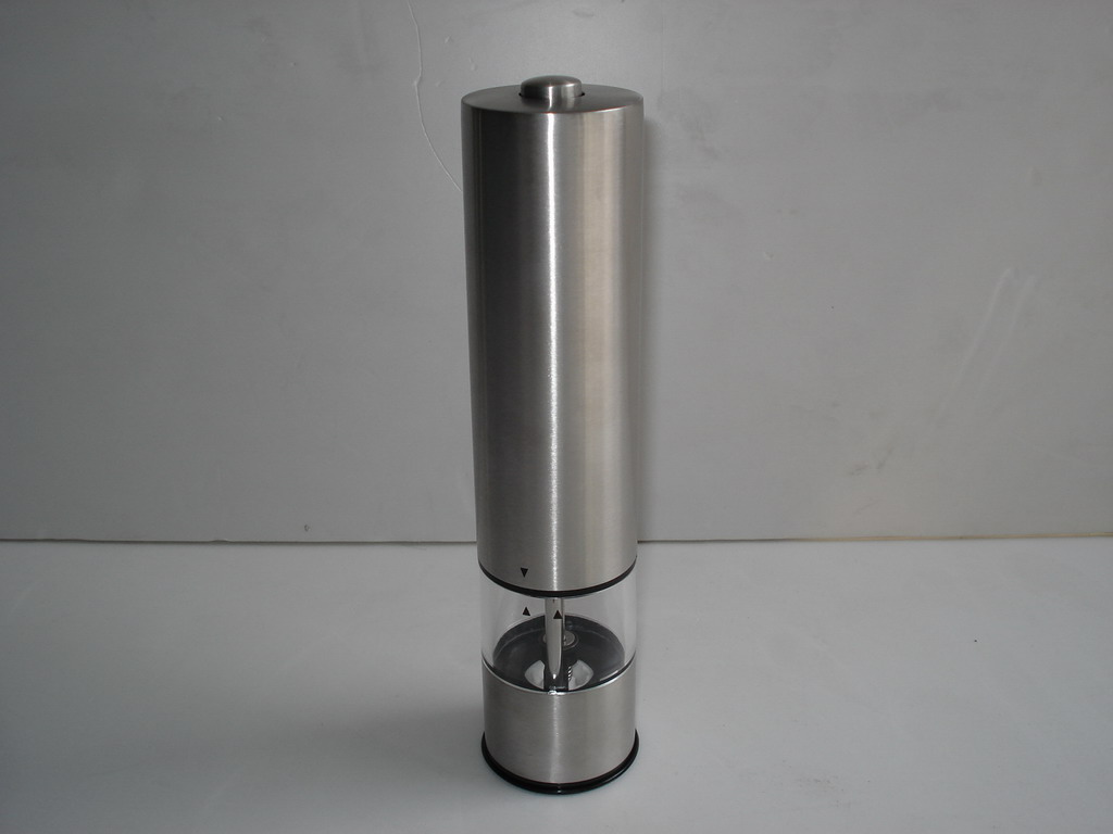 10207 electrical stainless steel pepper & salt mill