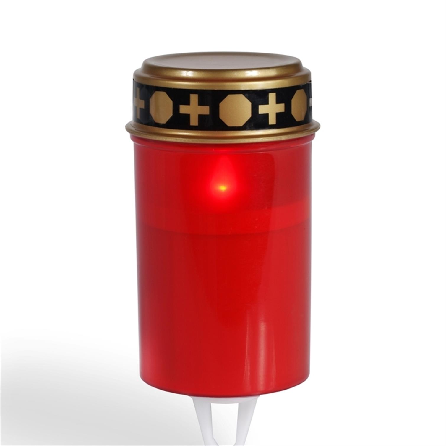 29800 LED grave candle cemetary light 