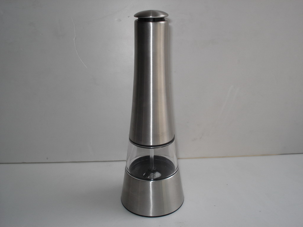 10212 electric stainless steel salt and pepper grinder