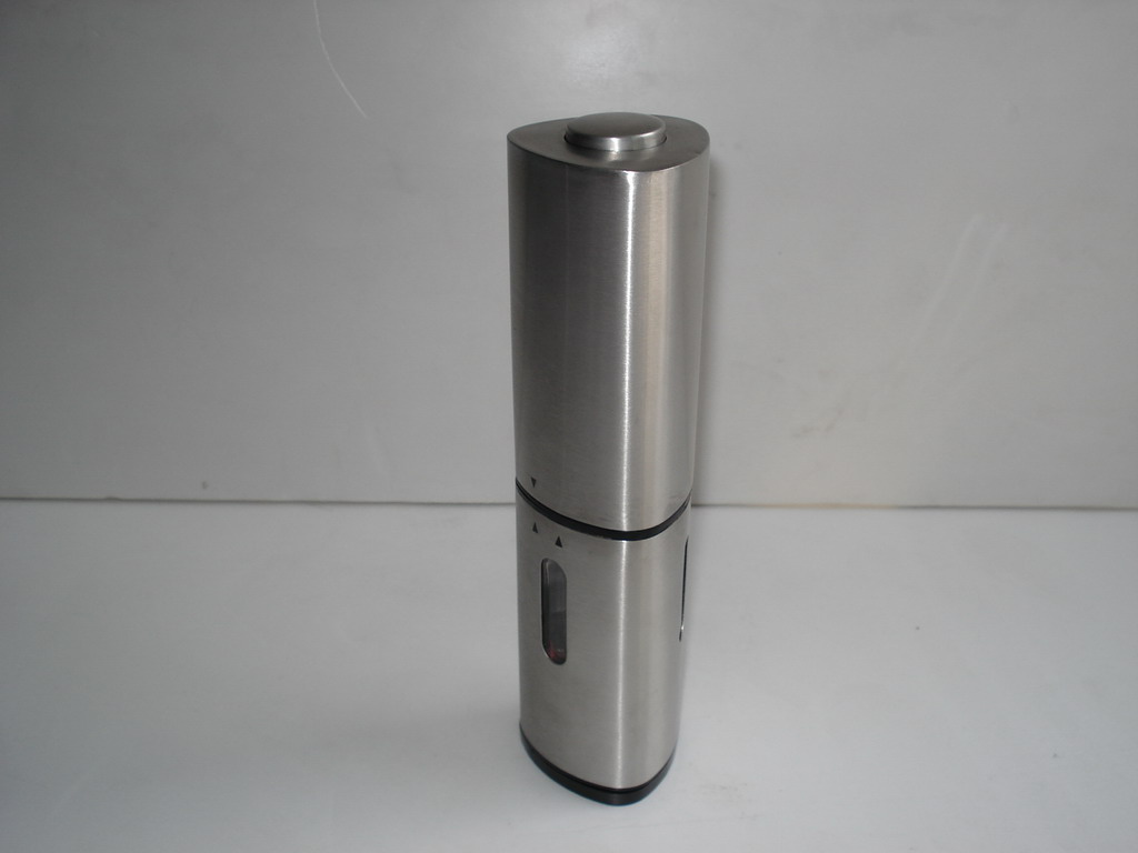 10213 electric stainless steel salt & pepper mill grinder