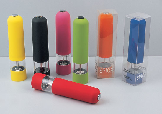 10223 electric plastic pepper mill salt grinder