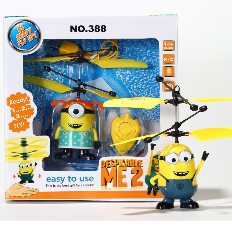 31024 hand infrared induction flying toy Minion