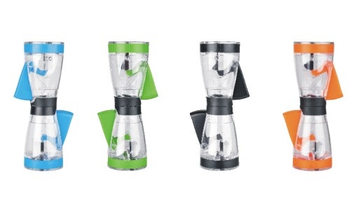 10239 double chamber manual pepper & salt grinder
