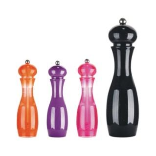 10243 Plastic Pepper salt mill 3 sizes