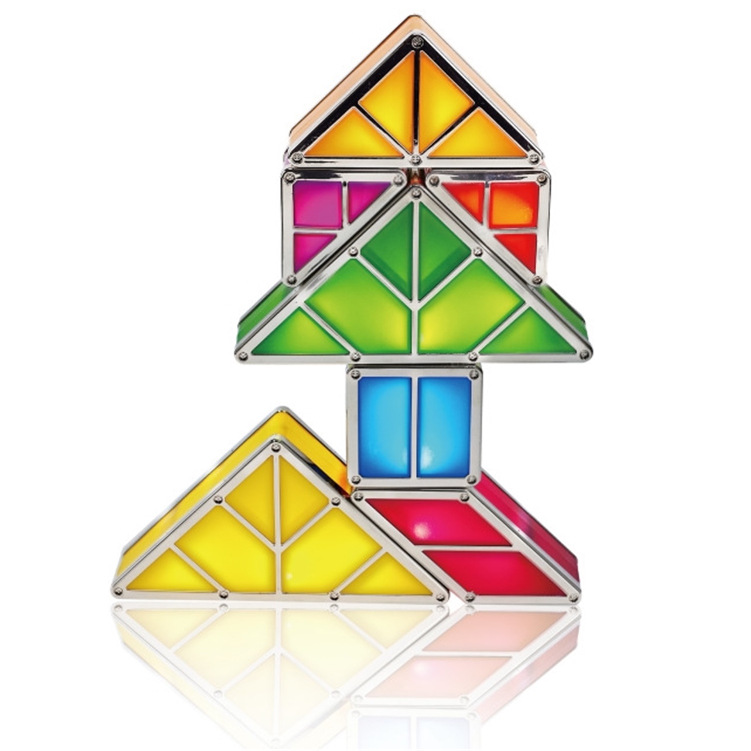 28068 children toy magnetic LED tangram light