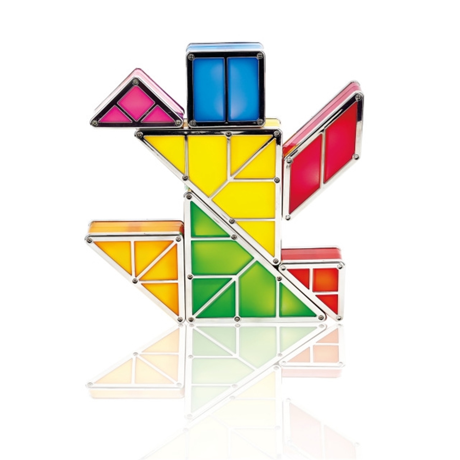 28068 children toy magnetic LED tangram light
