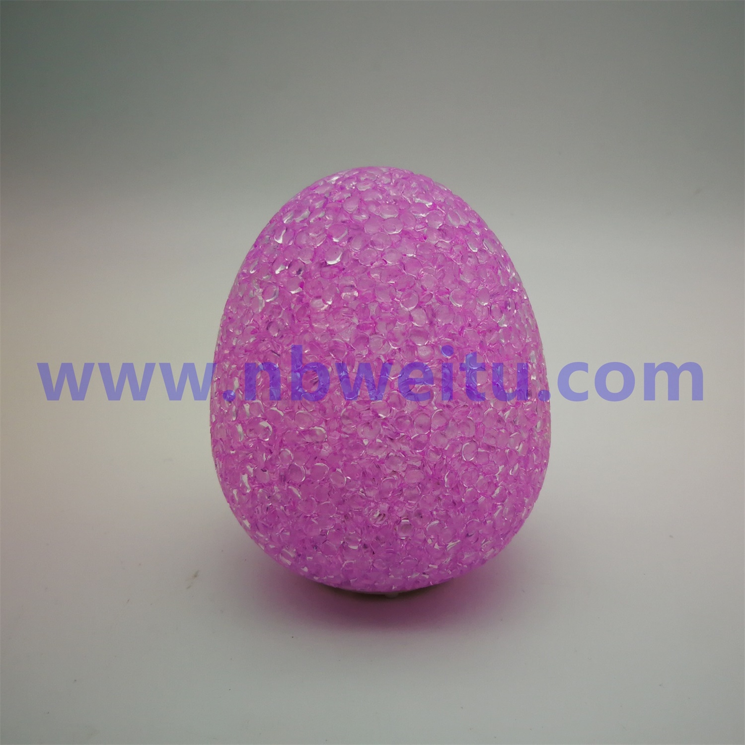 28086 EVA LED color changing Easter Decoration Egg Night Light