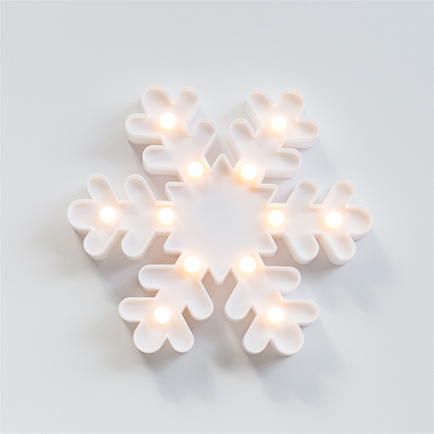 28112 Christmas Decoration Snowflake Shape LED Marquee Sign Light