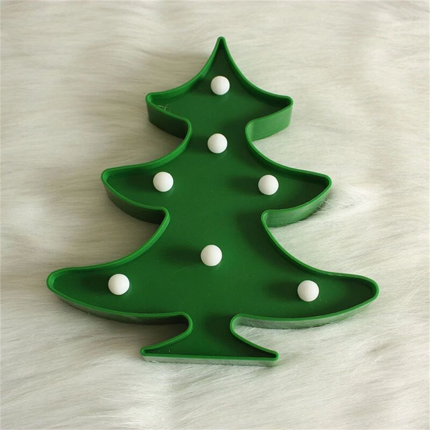 28116 China Wholesale Christmas Decoration Battery Operated Christmas Tree LED Marquee Sign Night Light 