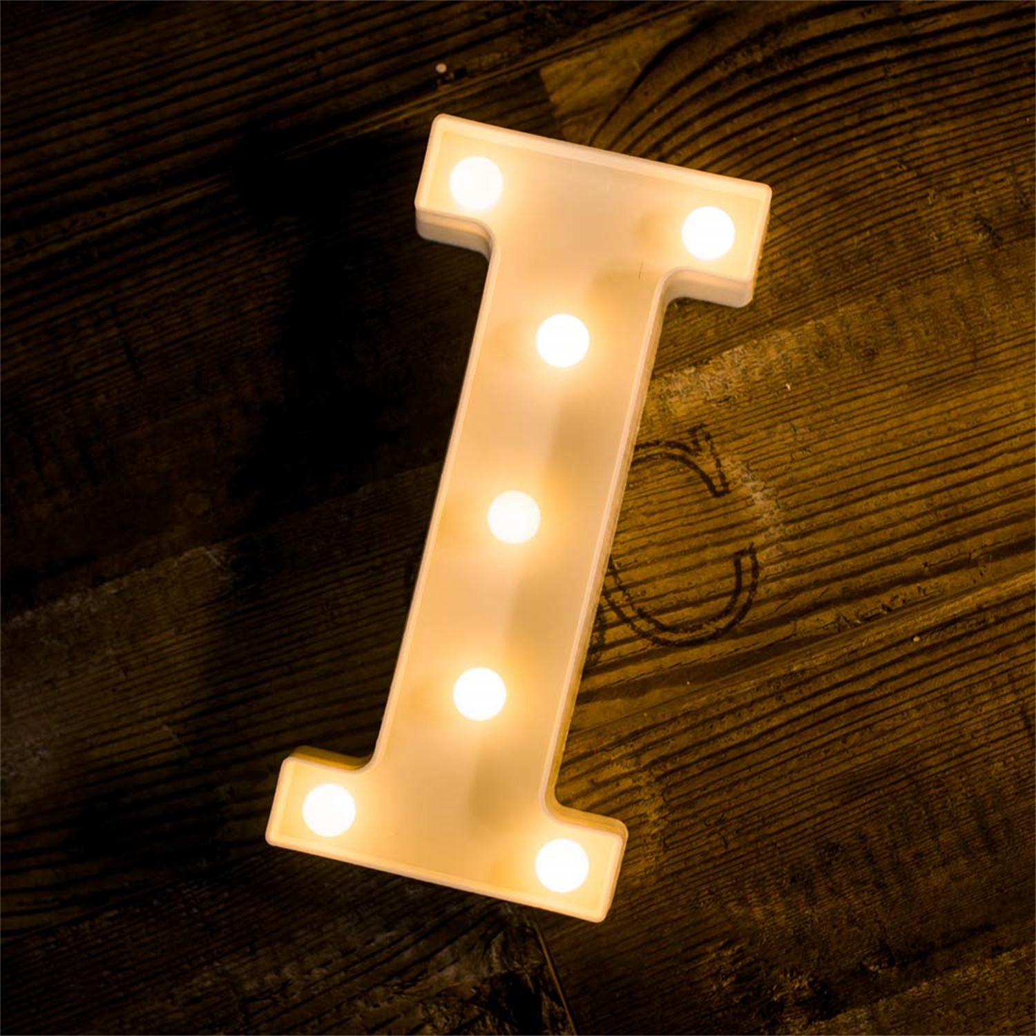 28135 Party Decorative LED Alphabet I Light up Marquee Sign Night Light 