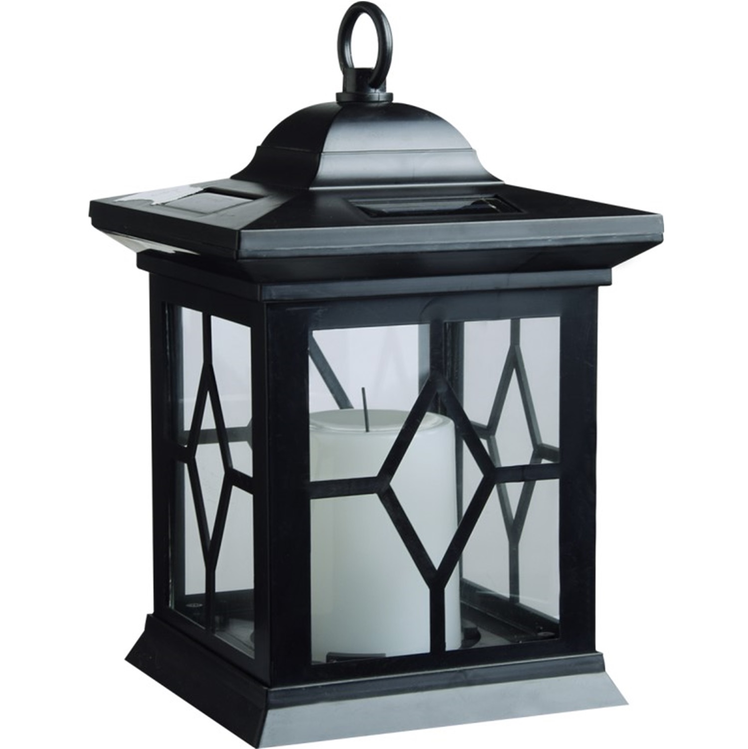 28325 Indoor Outdoor Decoration Vintage Solar LED Candle Lantern 