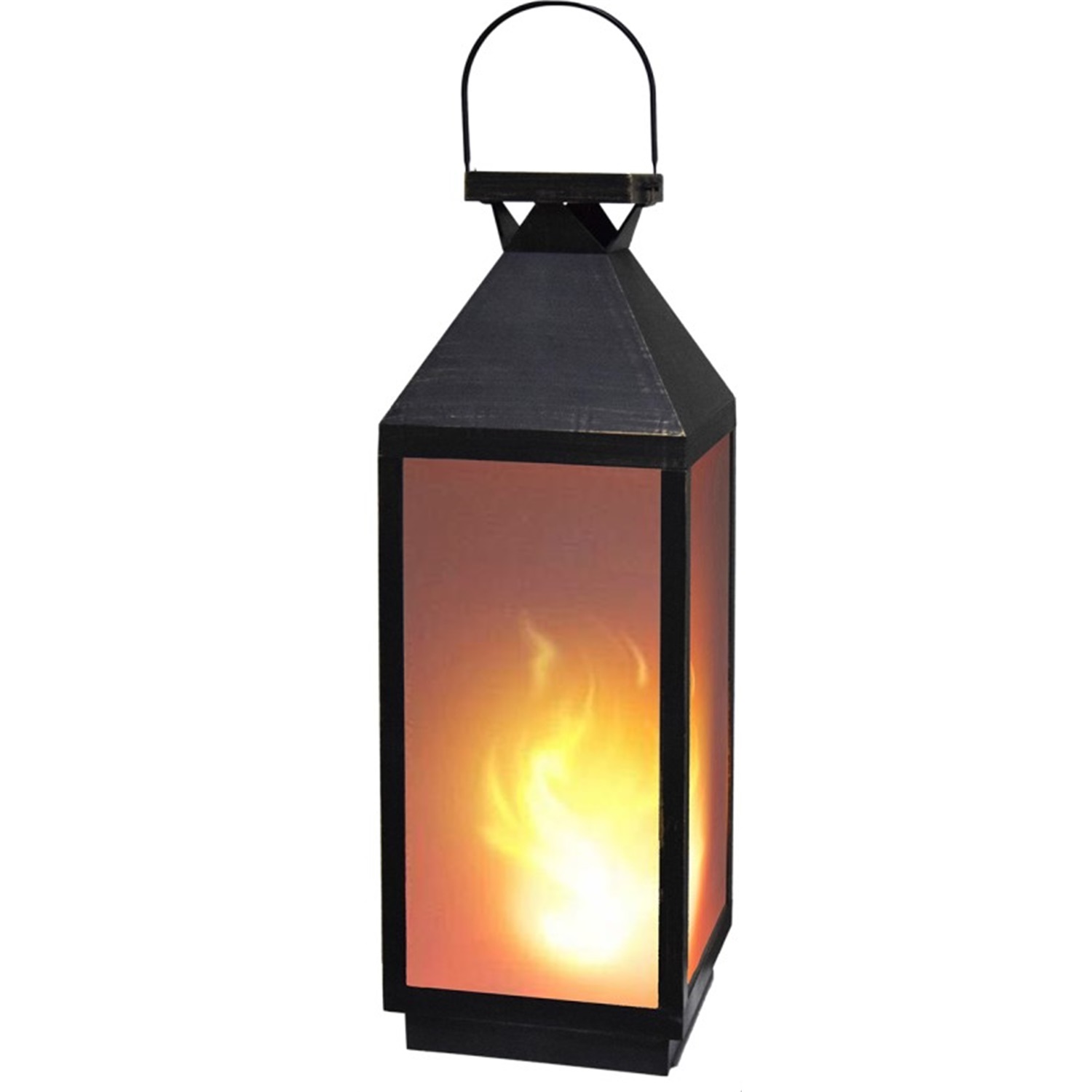 28327 Home Decoration Solar LED Flame Imitation Lantern 
