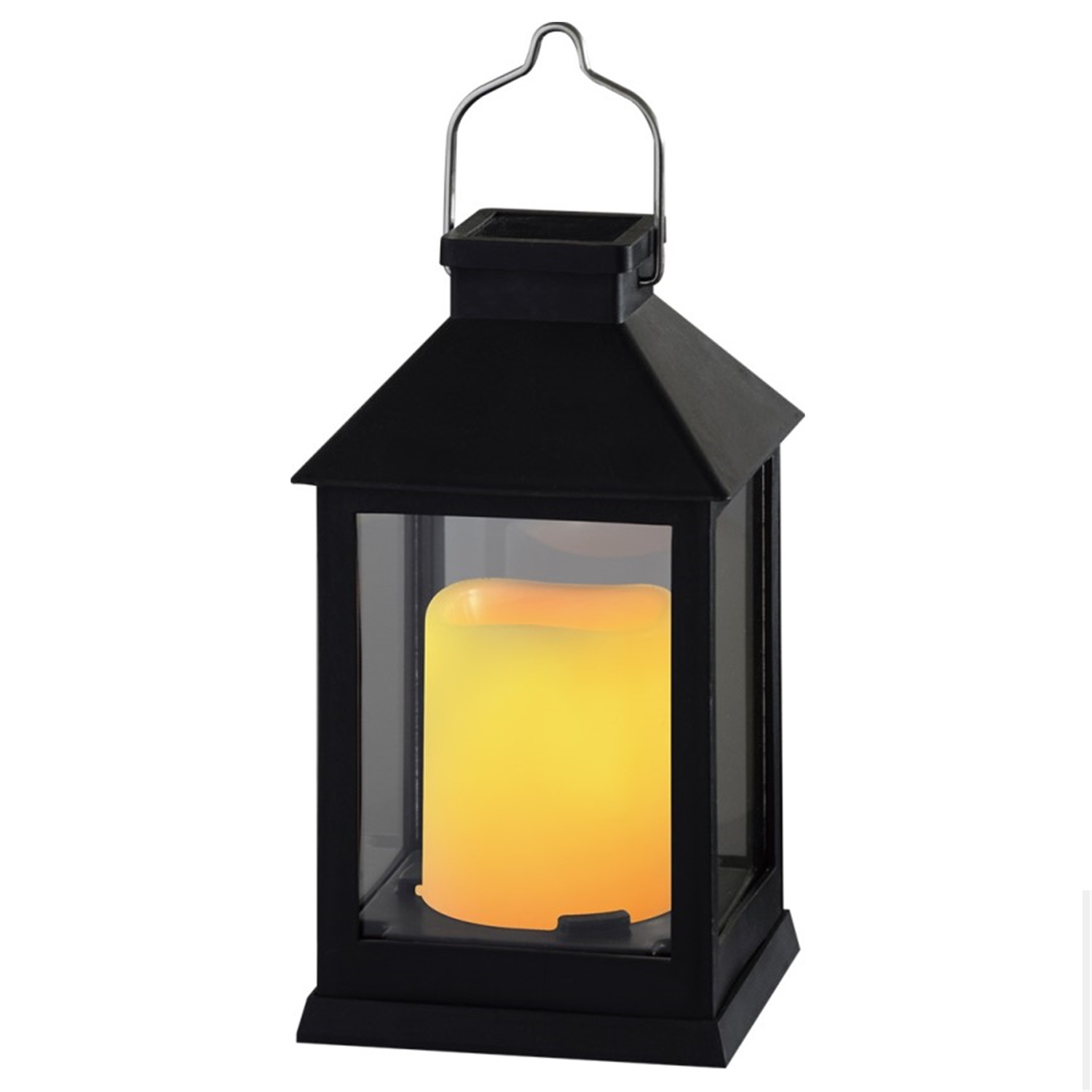 28330 Garden Decoration Solar LED Flickering Candle Lantern 