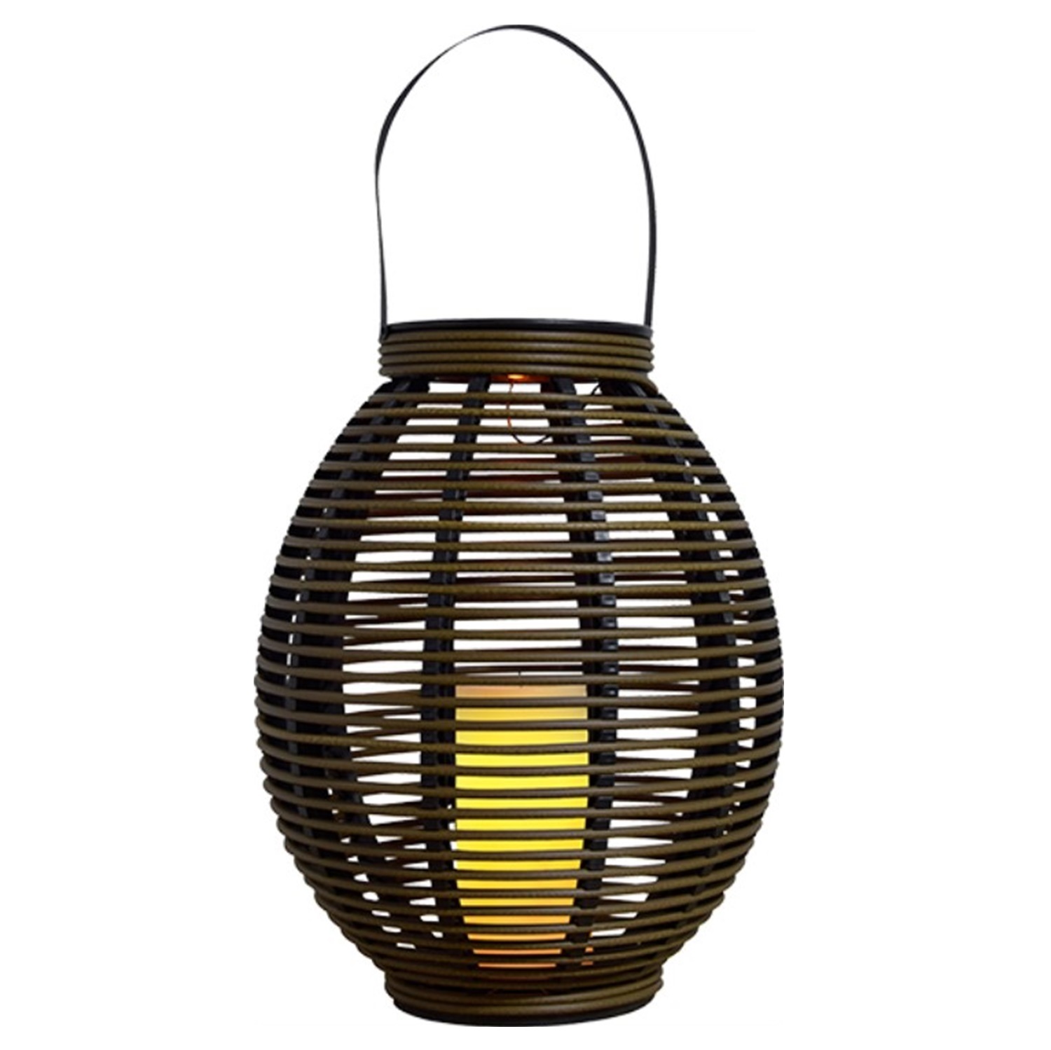 28344 Garden Decoration Solar LED Candle Lantern