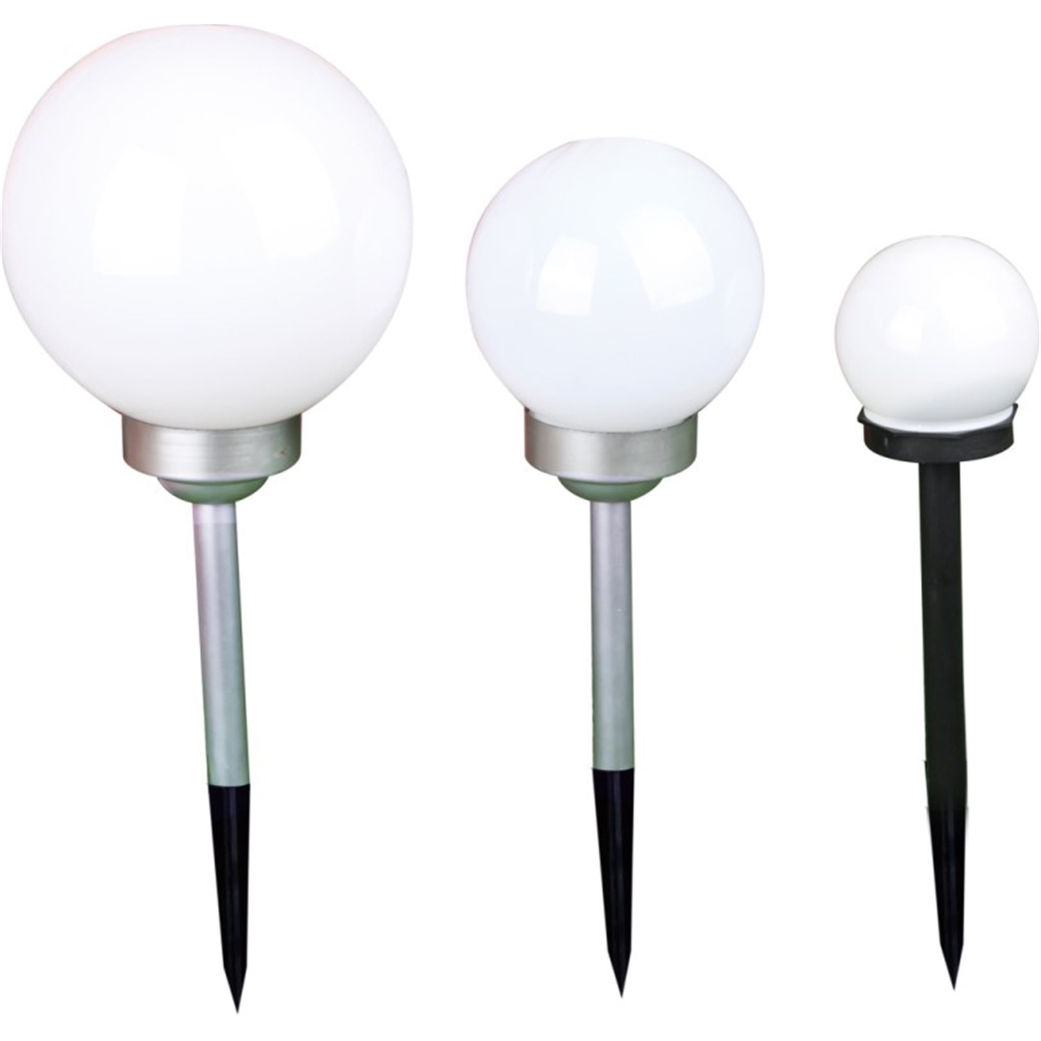 28394 Garden Pathway Ball Solar LED Lamp Diameter 10/15/20cm