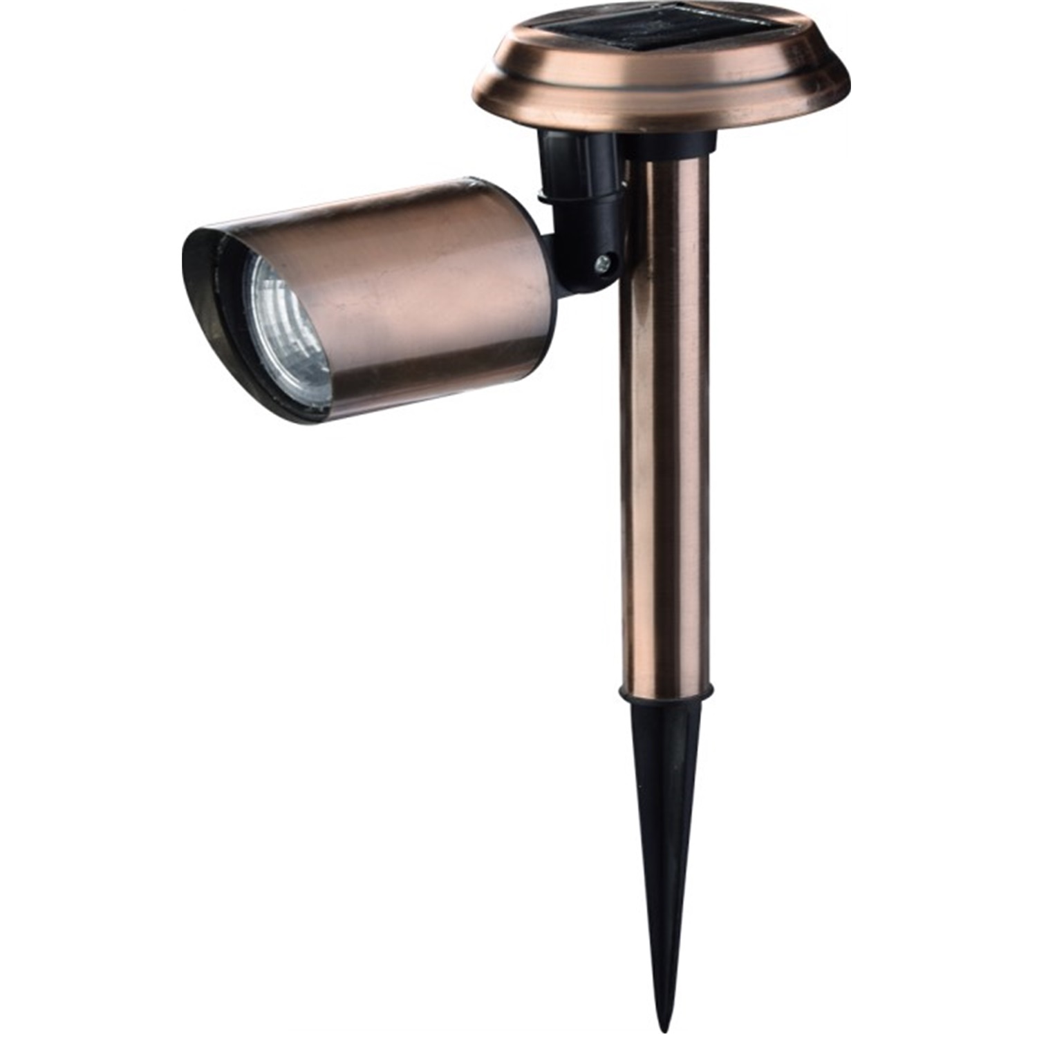 28410 Copper Plating Outdoor Solar Pathway Spotlight