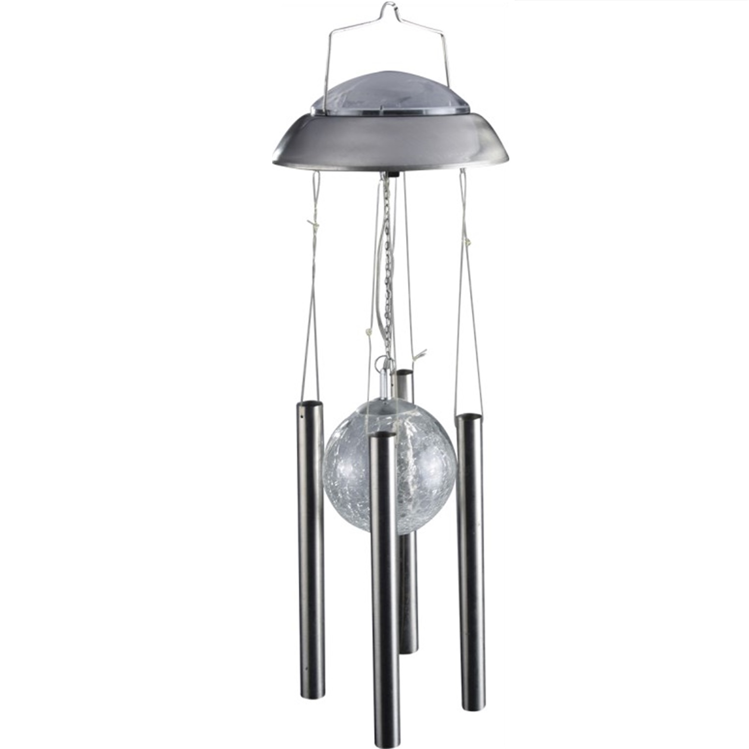 28441 Solar LED Prendent Lamp Wind Bell