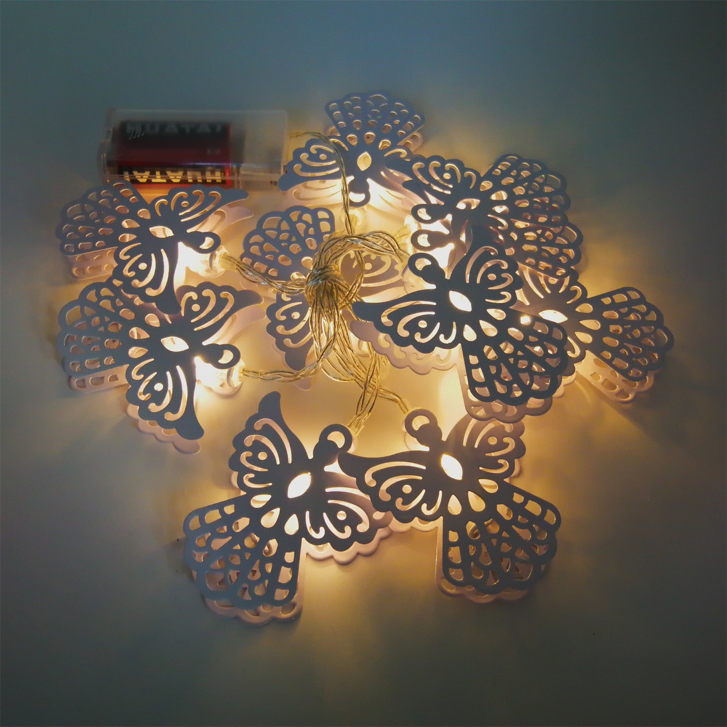 28516 Factory Wholesale Battery Operated LED Phoenix Garland String Light 