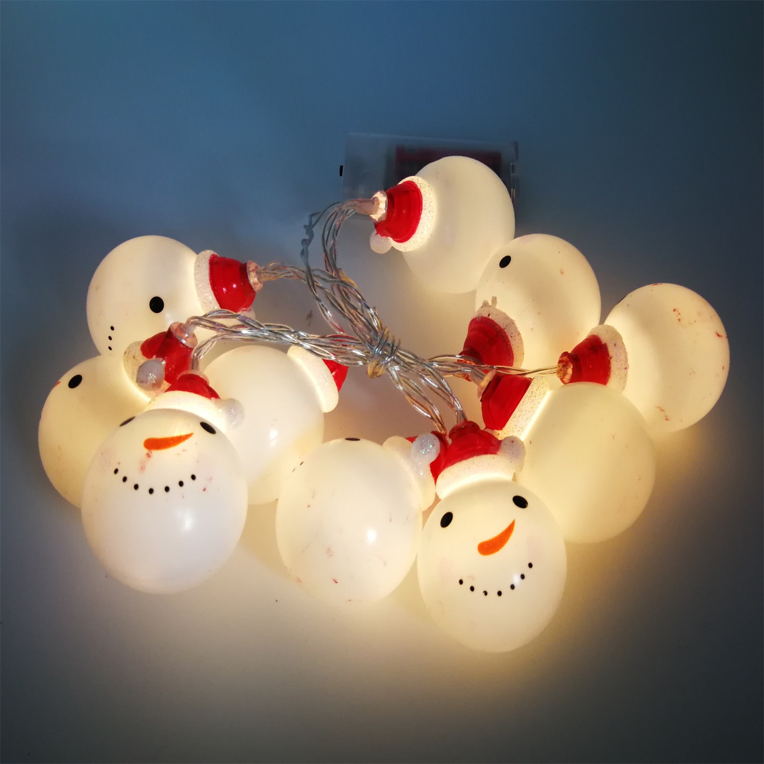 28518 Factory Price Christmas Decoration Snowman LED String Light 