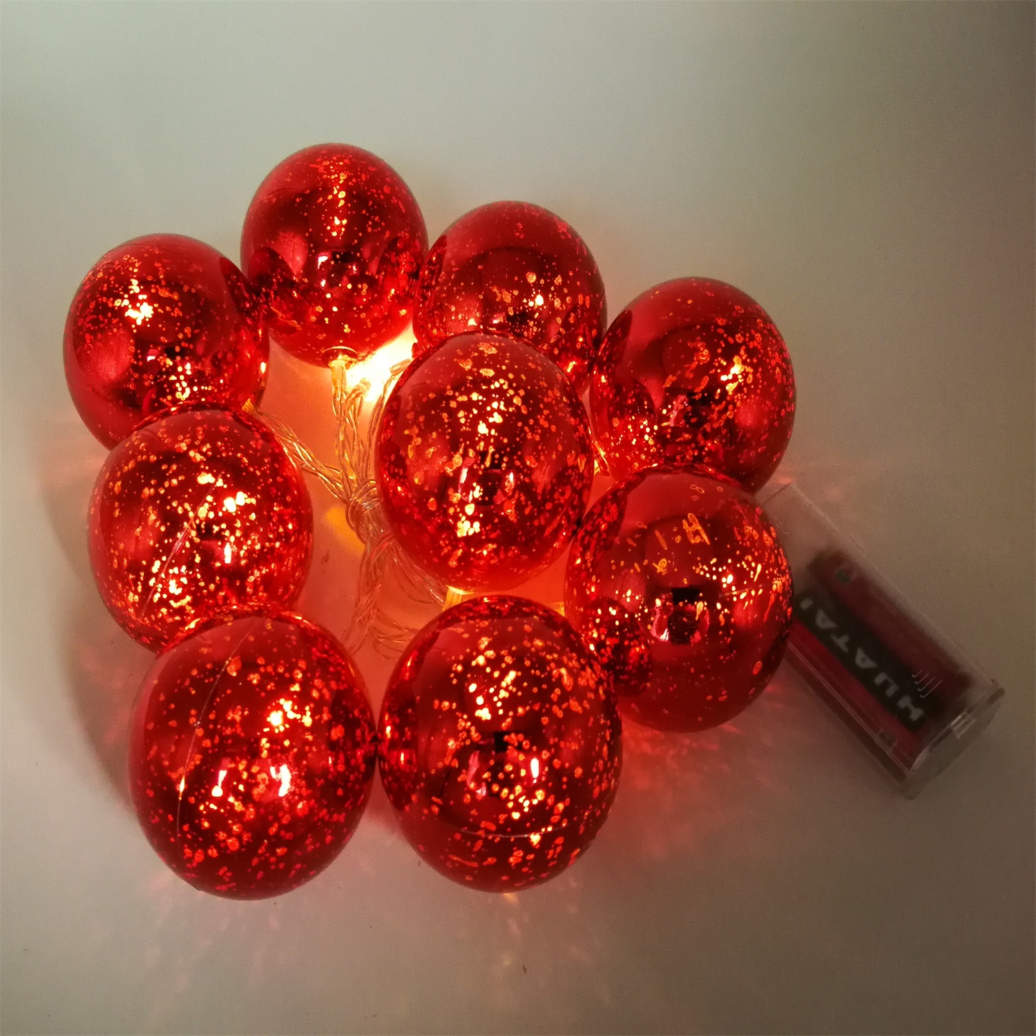 28522 Wholesale Price 110V-240V Energy Saving LED Christmas Ball String Light 