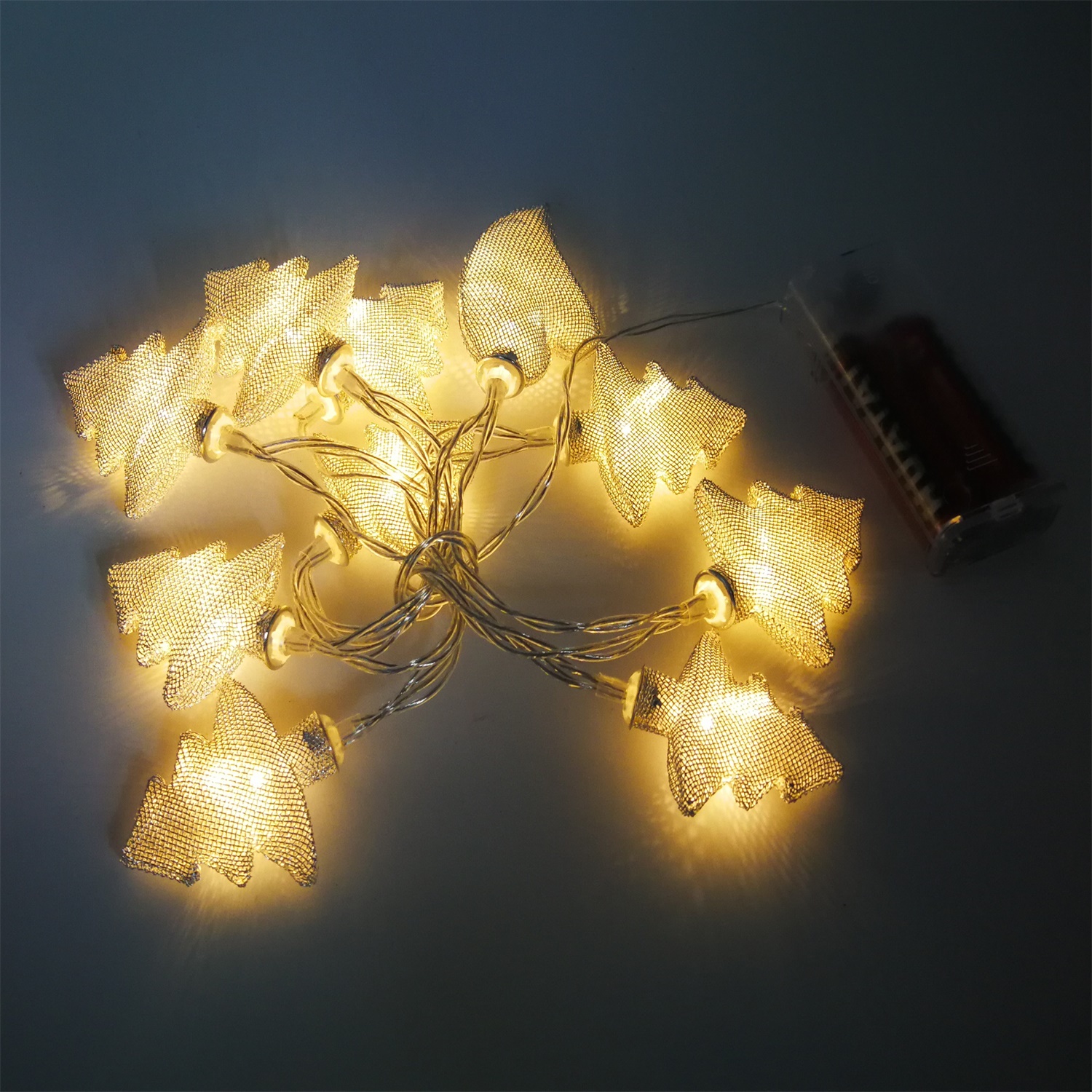 28527 Factory Wholesale LED Metal Christmas Tree Garland String Light 