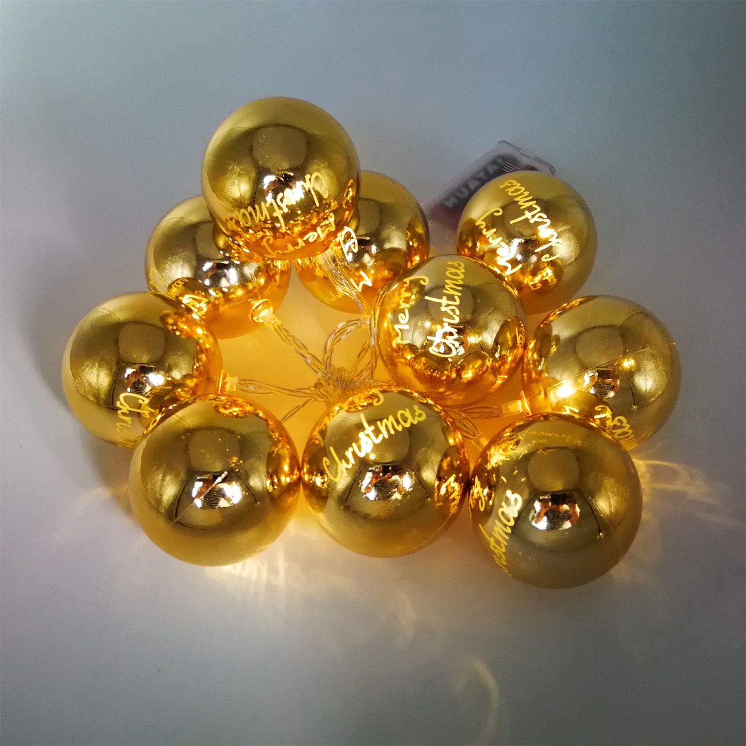 28537 Wholesale Price Christmas Decoration LED Ball Garland String Light 