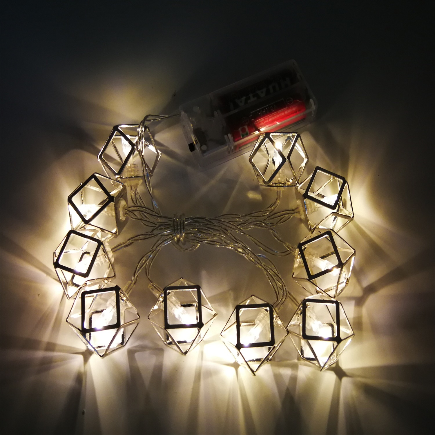 28545 Wholesale Price Home Decoration Diamond LED Garland String Light 