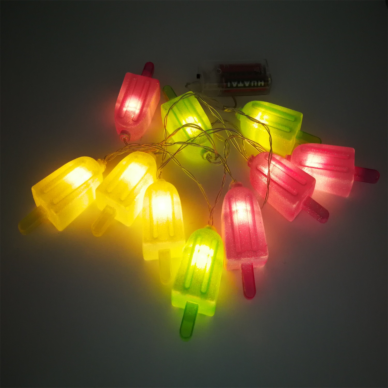 28567 China Wholesale LED Ice Sucker Garland Fairy Pendant String Light