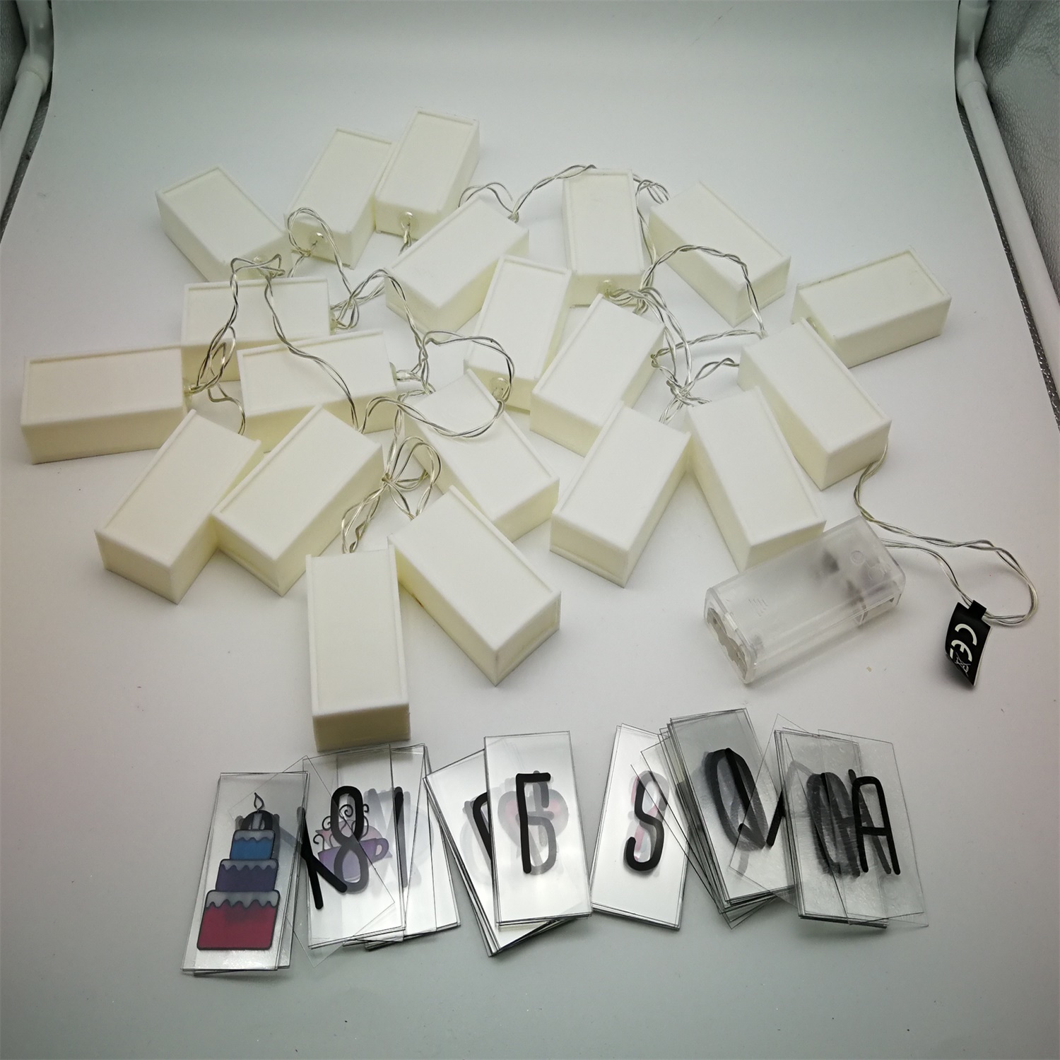 28569 China Supplier LED Light Box String Light with Letters Symbols 