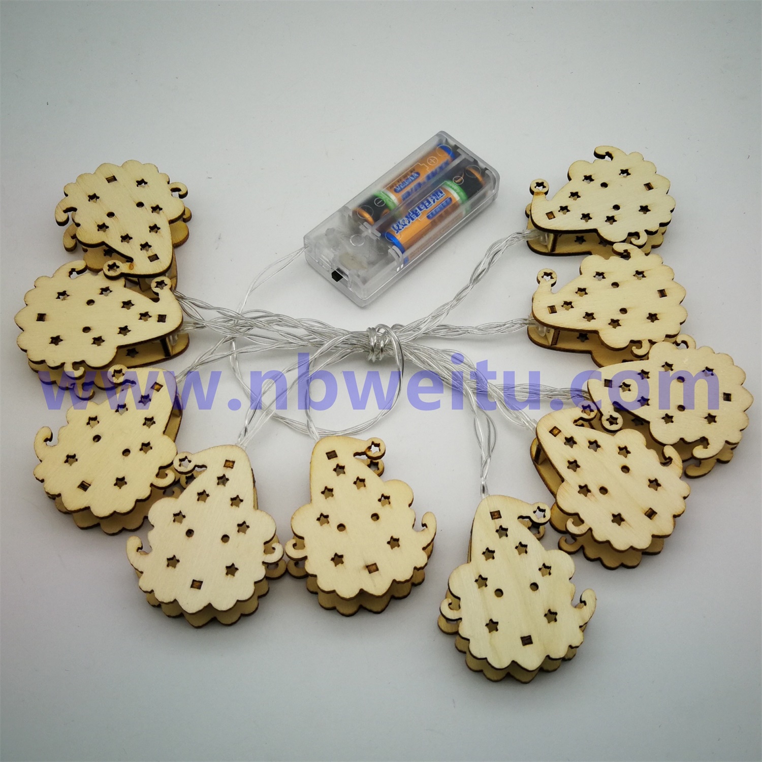 28597 Halloween Decoration LED Garland Ghost Pendant String Light 