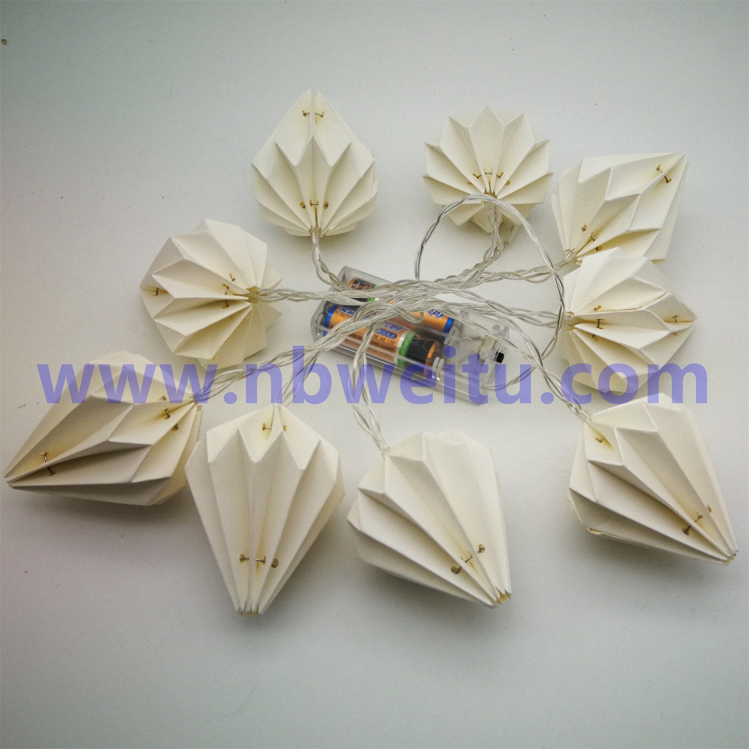 28604 China Supplier Party Decoration LED Paper Garland 