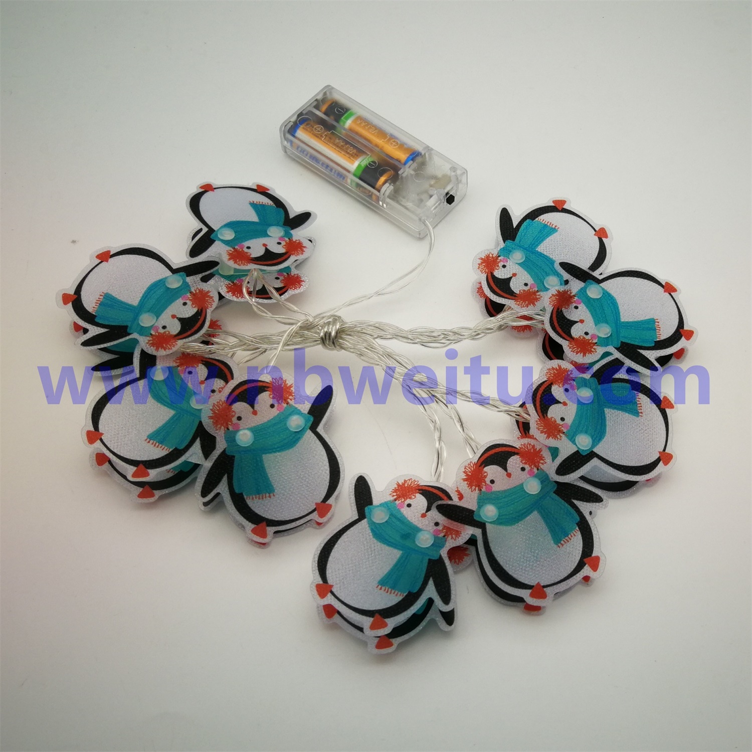 28632 Children Party Decoration Penguin Pendant LED Fairy String Light  