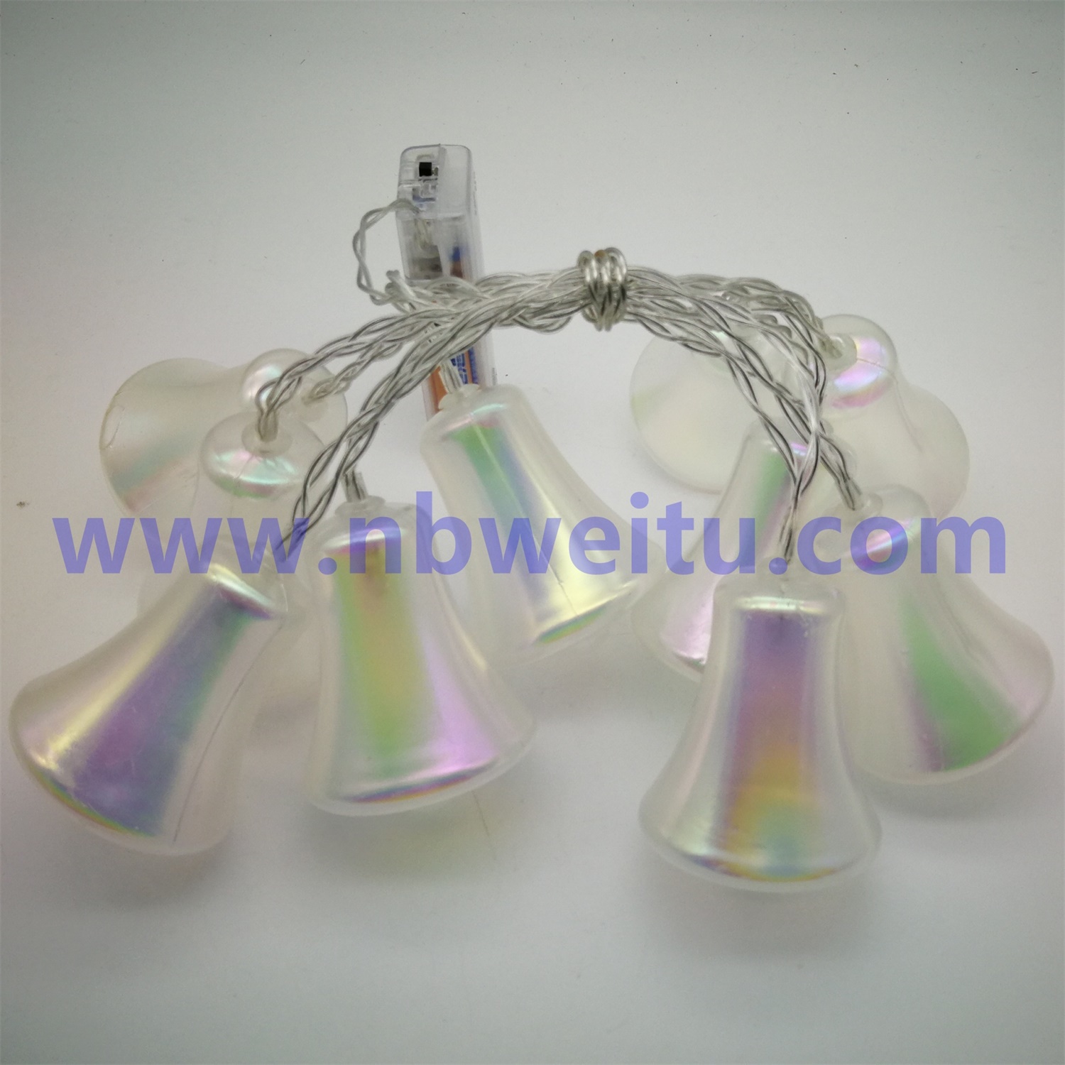 28633 China Manufacturer LED Christmas Bell Garland Fairy String Light 