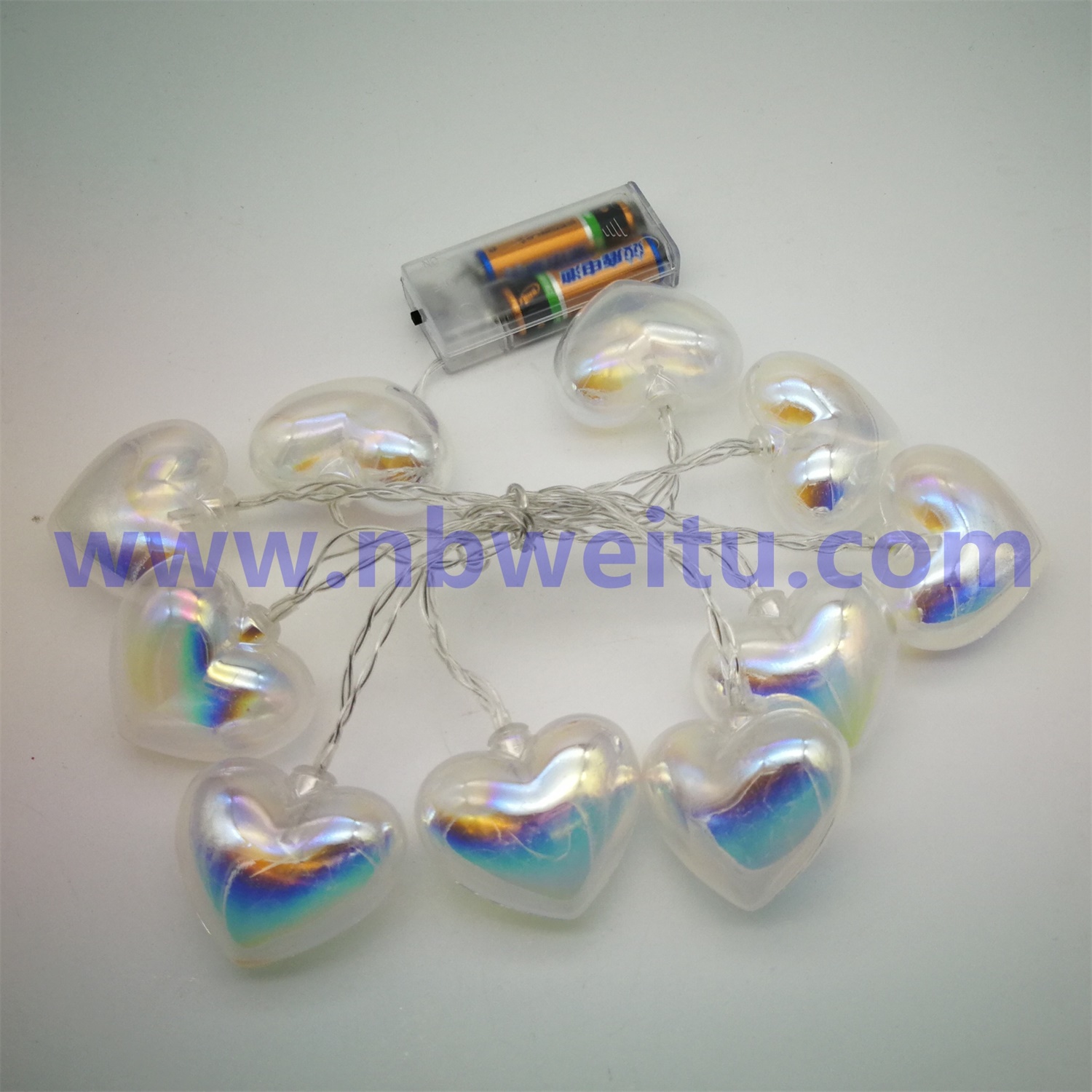 28640 China Wholesale Party Decoration LED Heart Pendant Fairy String Light