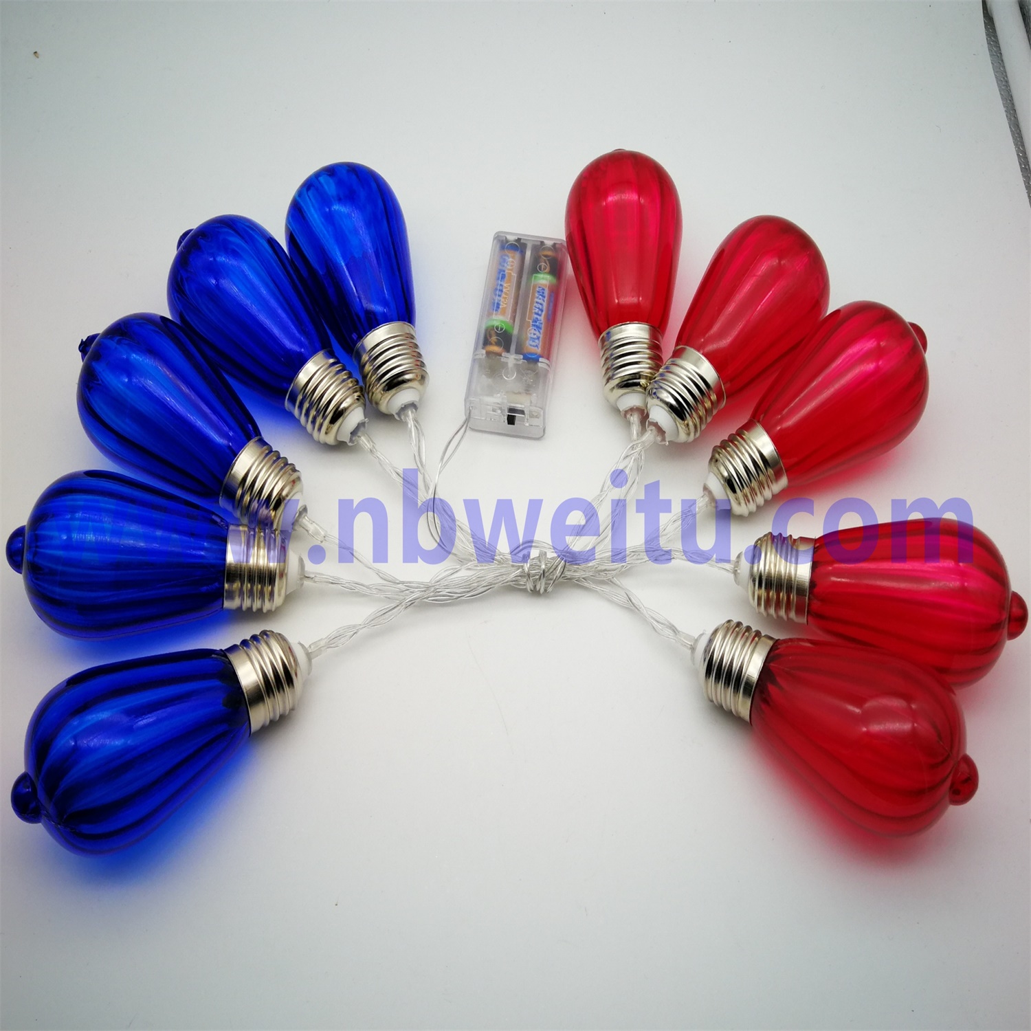 28651 Party Decoration LED Bulb Pendant Garland String Light 