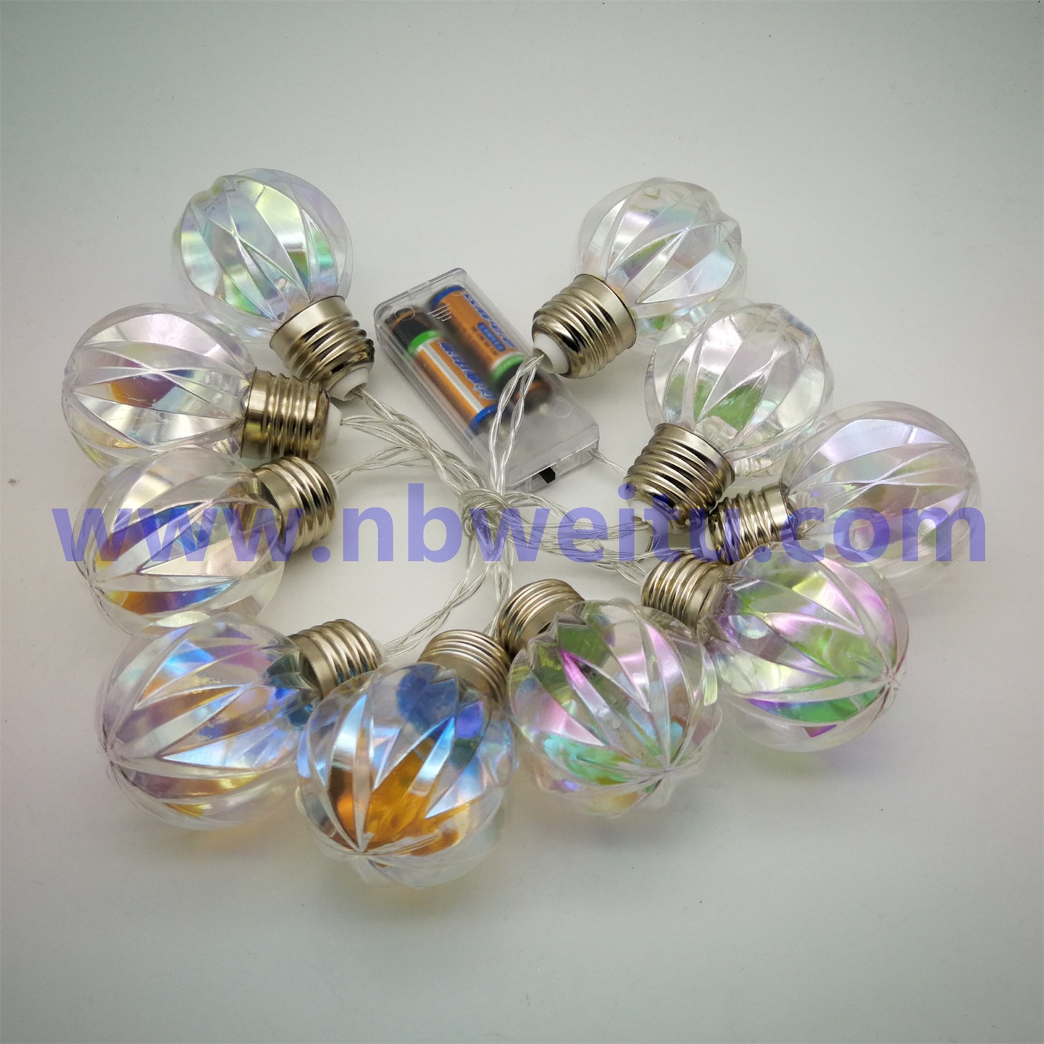 28656 Home Decoration LED Color Bulb Garland Fairy String Light