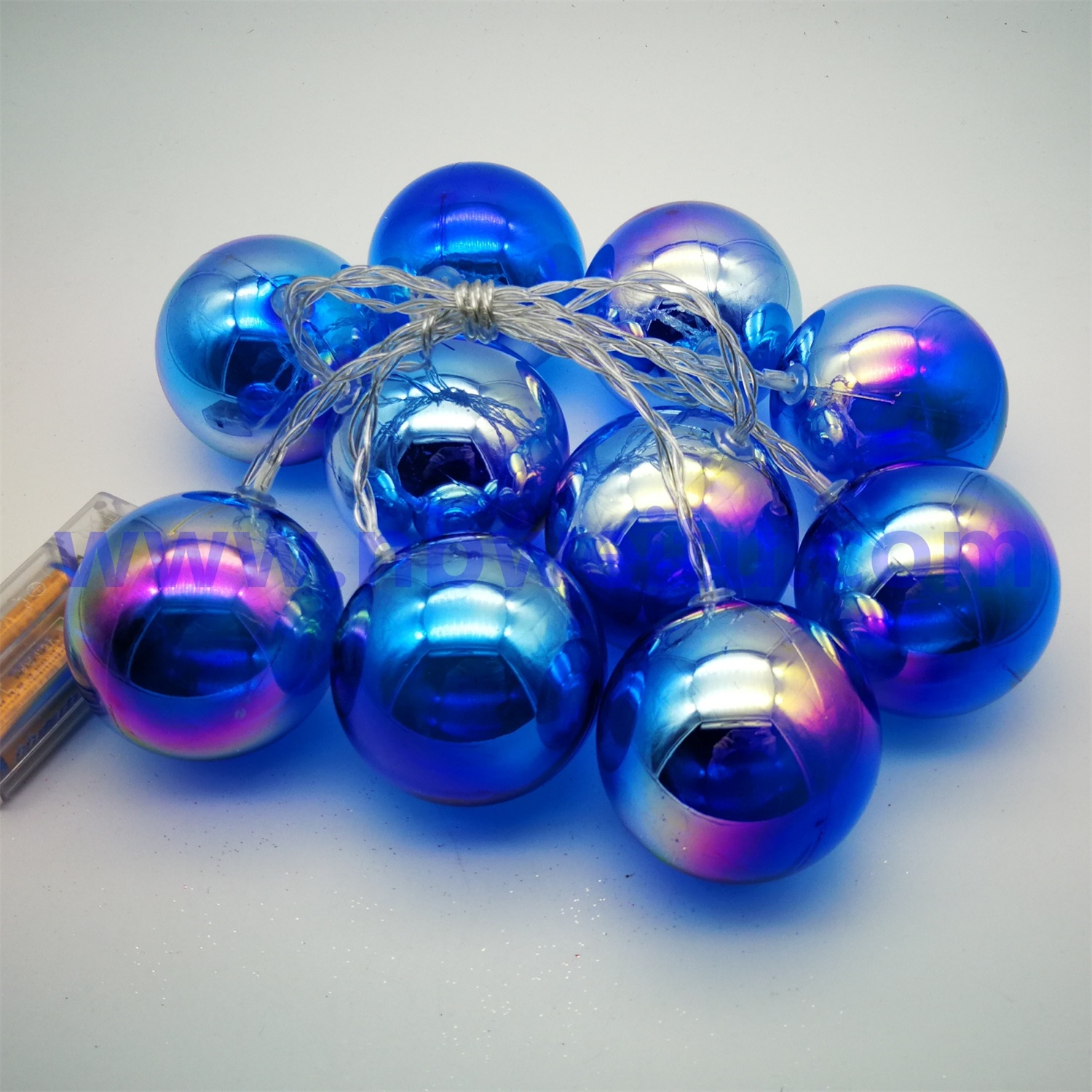 28660 Indoor Decoration LED Colorful Ball Garland String Light 