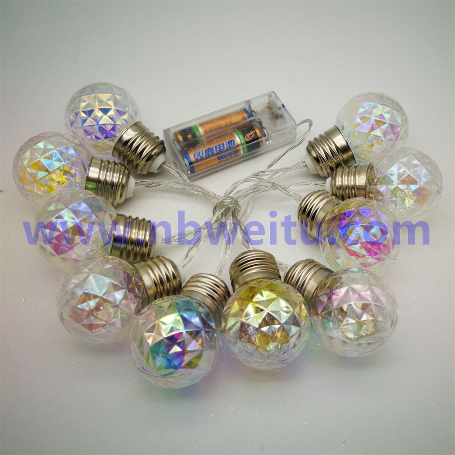 28661 Indoor Decoration LED Colorful Ball Garland String Light 