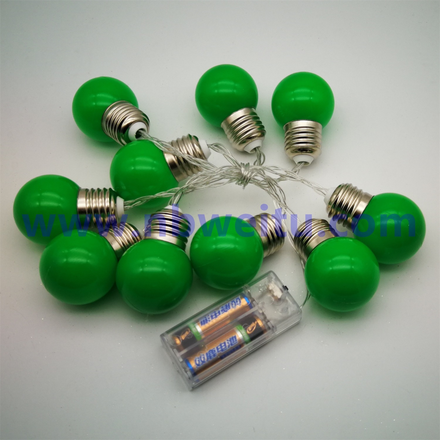 28667 Home Decoration LED Color Bulb Garland String Light 