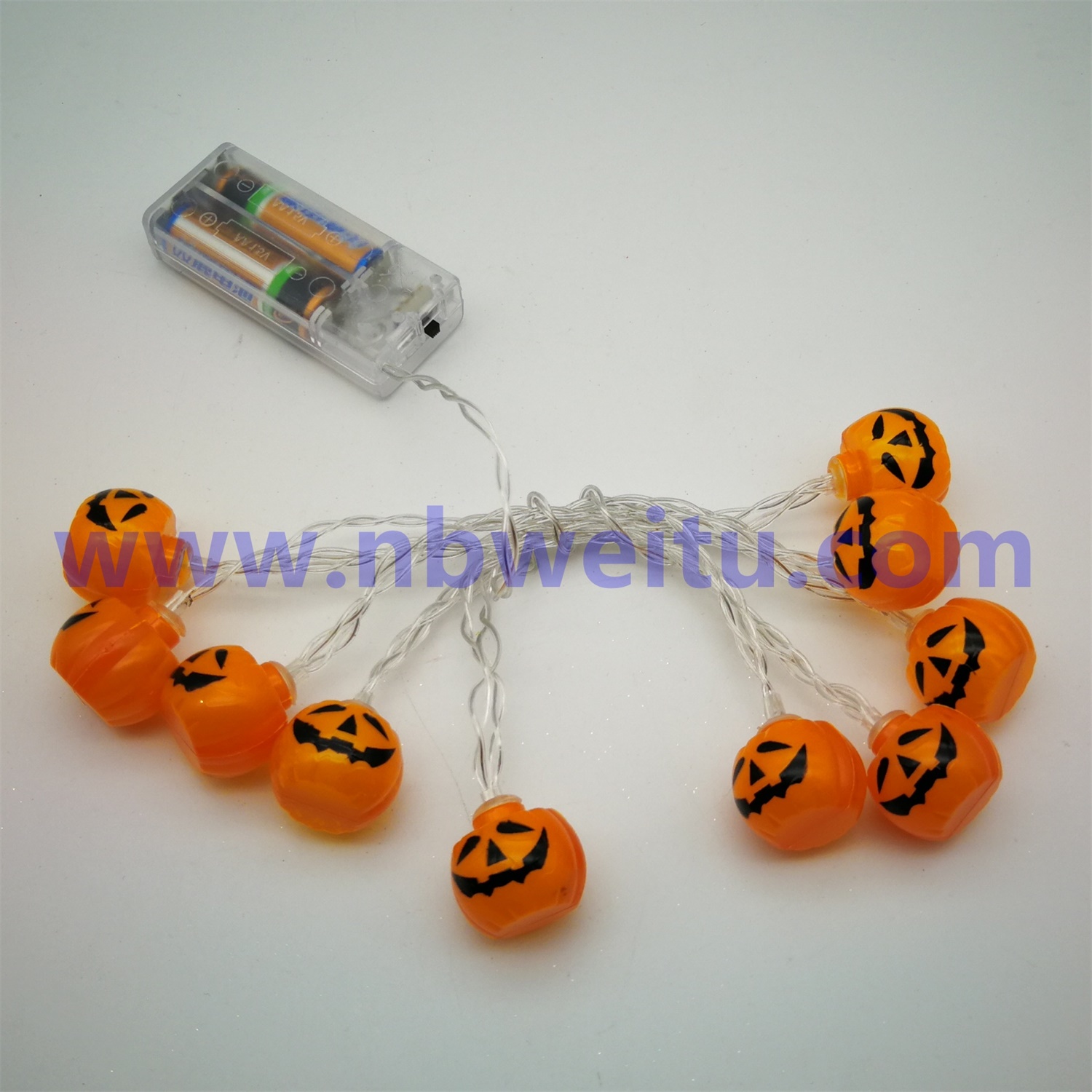 28673 Halloween Decoration LED Pumpkin Pendant String Light 