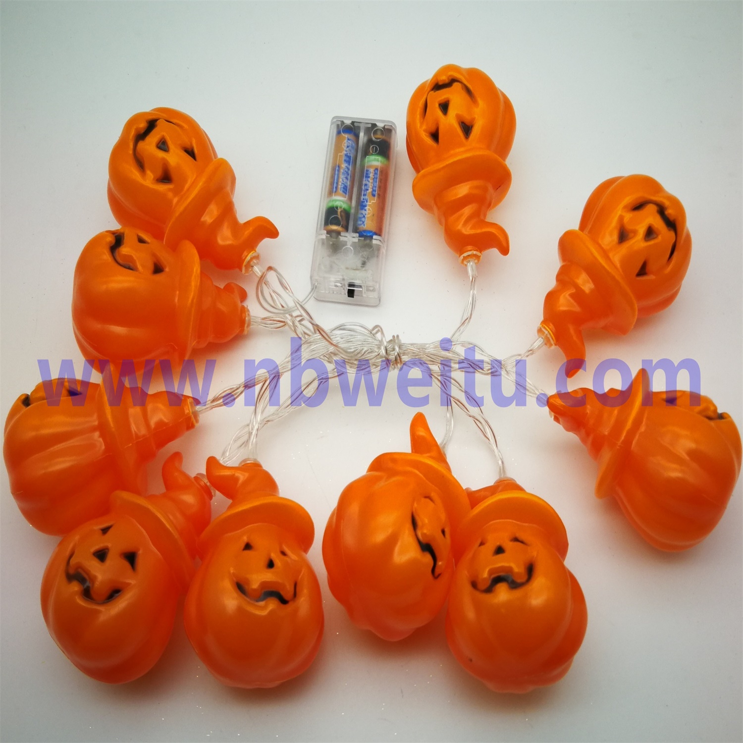 28672 Halloween Decoration LED Pumpkin Pendant String Light 