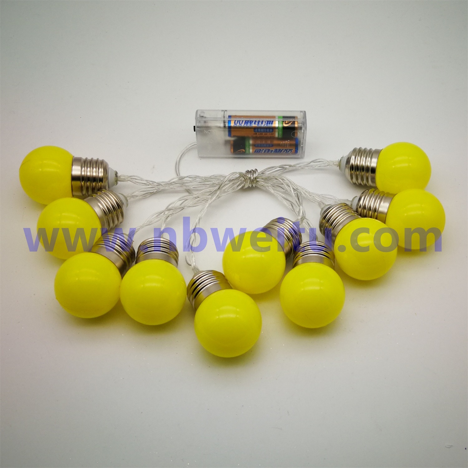 28680 Home Decoration LED Color Bulb Garland String Light 