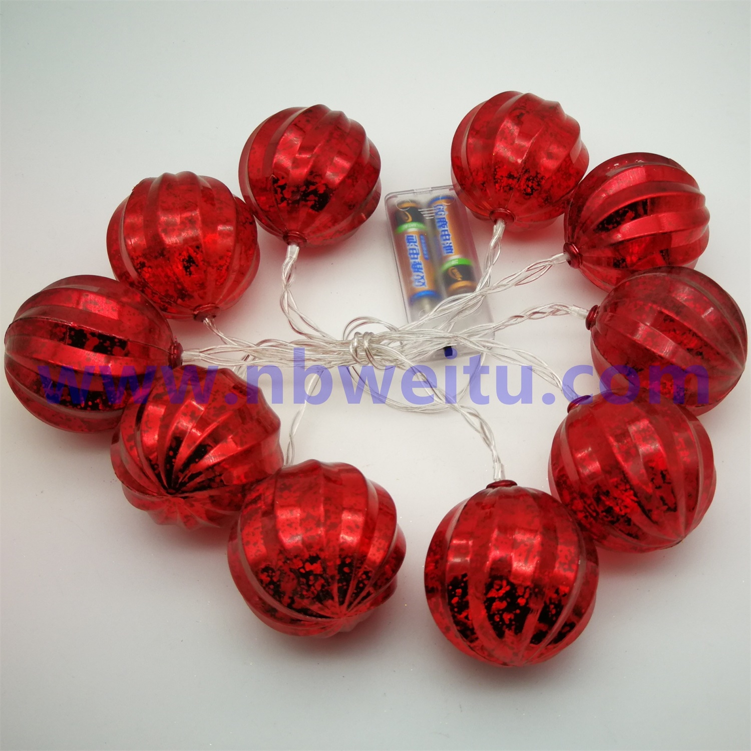 28681 Home Decoration LED Color Bulb Garland Fairy String Light 