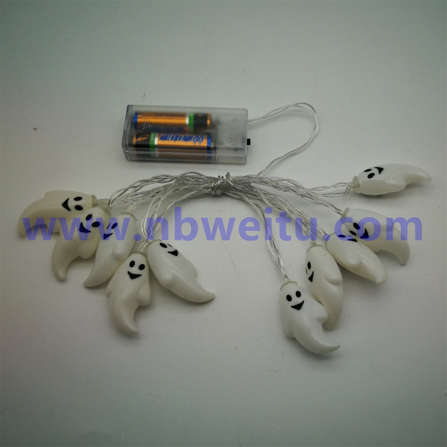 28684 Halloween Decoration LED Ghost Pendant String Light 